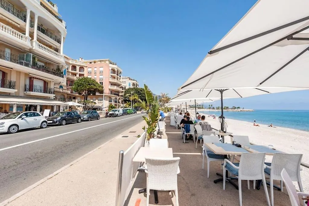 Superbe Studio Avec Terrasse En Front De Mer Mentone Appartamento